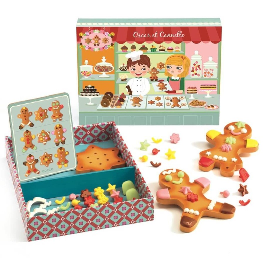 Dekorowanie ciasteczek Oscar i Cynamonki / Djeco