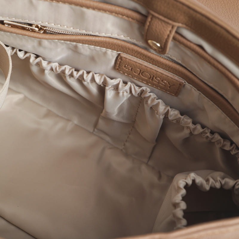 Torebka crossbody i organizer do wózka 2w1 MIDI blush beige / Joissy