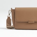 Mała torebka crossbody na ramię dla Mamy KENZA almond / Joissy