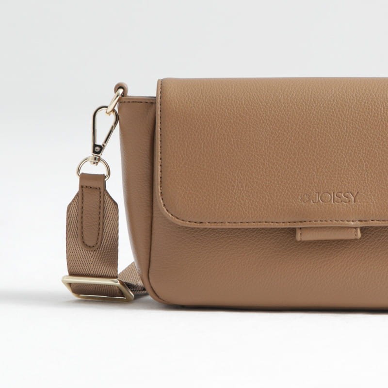 Mała torebka crossbody na ramię dla Mamy KENZA almond / Joissy