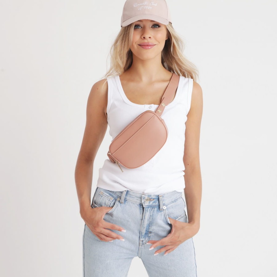 Nerka i saszetka 2w1 torebka dla Mamy HOLLY blush pink / Joissy