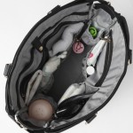 Torba dla mamy JOISSY SOHO totally black / Joissy