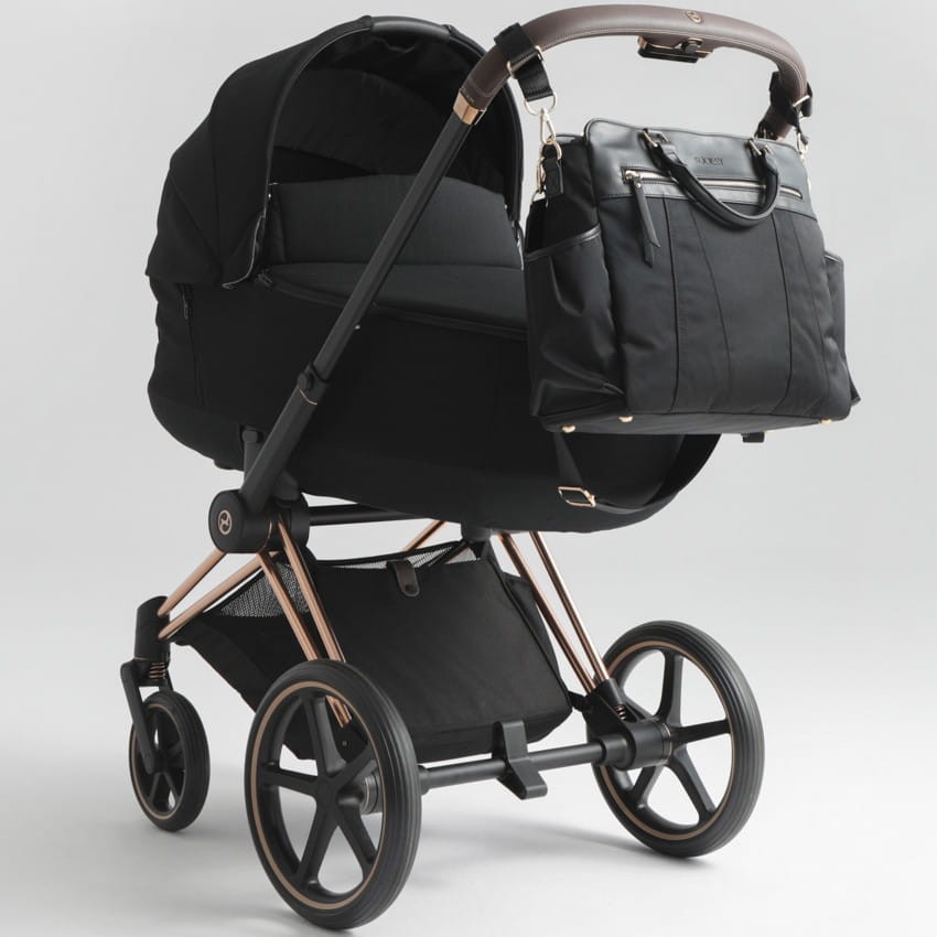 Torba dla mamy JOISSY SOHO totally black / Joissy