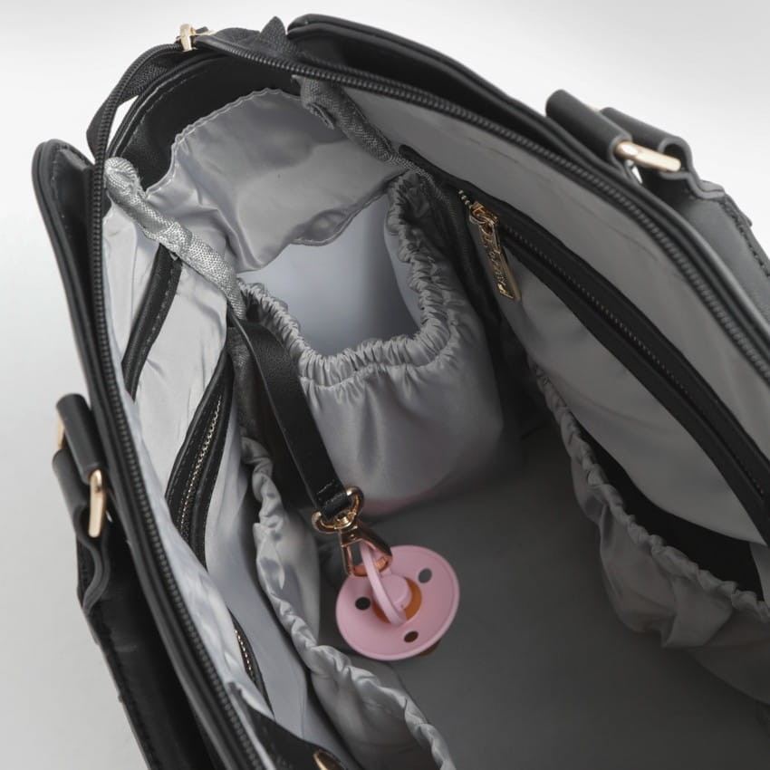 Torba dla mamy JOISSY SOHO totally black / Joissy