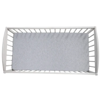 Prześcieradło do łóżeczka We care Jasny Szary / Sleepee