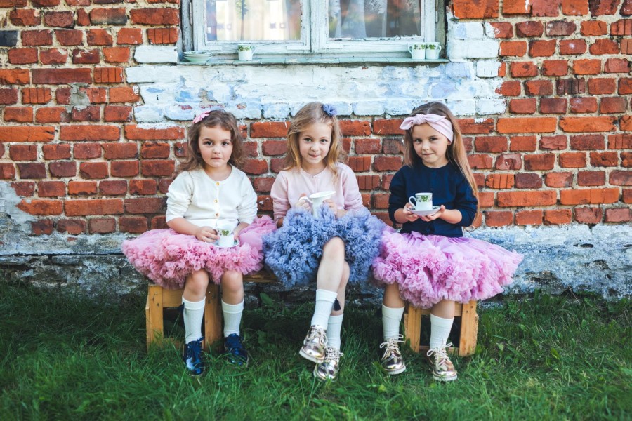 Spódnica Pettiskirt - Grafit RÓŻNE ROZMIARY / Manufaktura Falbanek