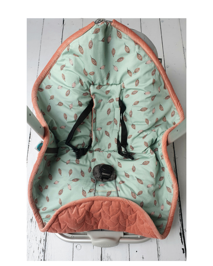 Otulacz do fotelika ROSE &COCOA 0-8M / Pink no More
