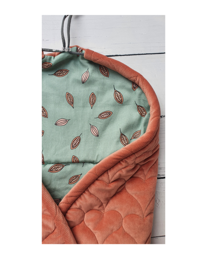 Otulacz do fotelika ROSE &COCOA 0-8M / Pink no More