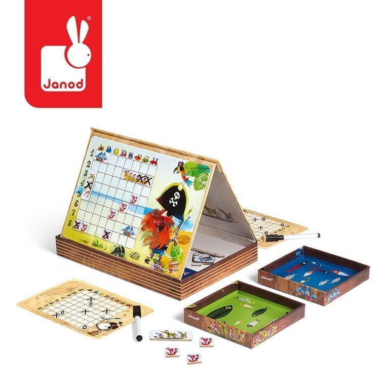 Statki gra magnetyczna / Janod