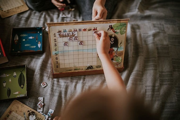 Statki gra magnetyczna / Janod