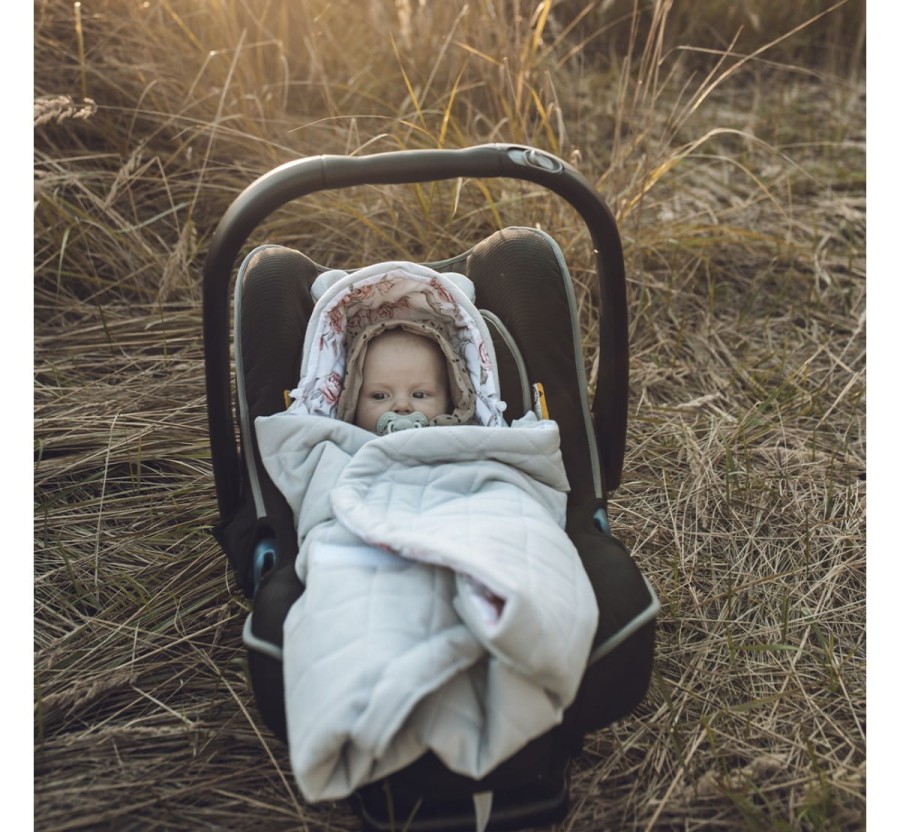 Kocyk do fotelika Natura - vintage beige / BabySteps