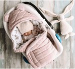 Kocyk do fotelika Natura - vintage beige / BabySteps