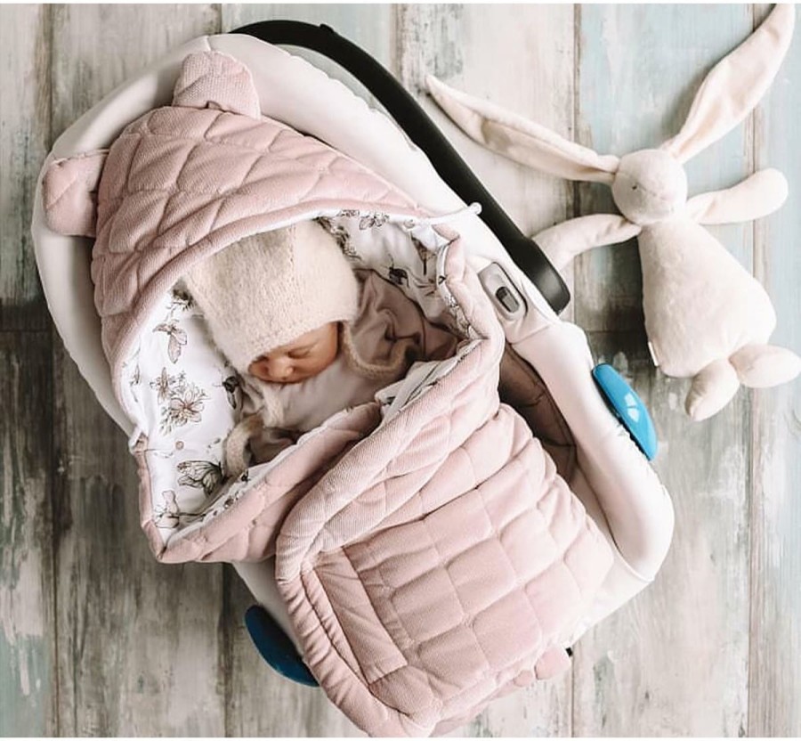 Kocyk do fotelika Natura - vintage beige / BabySteps