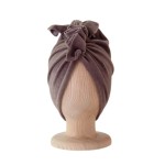 Turban Velvet Divine Beige RÓŻNE ROZMIARY / Looks by LUKS