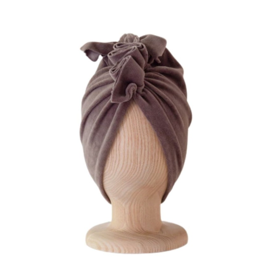 Turban Velvet Divine Beige RÓŻNE ROZMIARY / Looks by LUKS