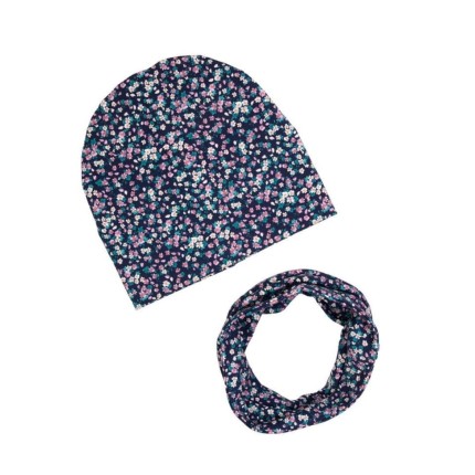 Czapka z kominem wiosenno-jesienna ROSALIE / UL&KA