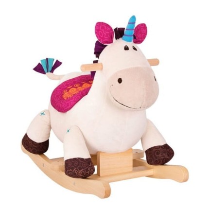 Rodeo Rocker Dilly Dally – pluszowy JEDNOROŻEC na biegunach / B.Toys