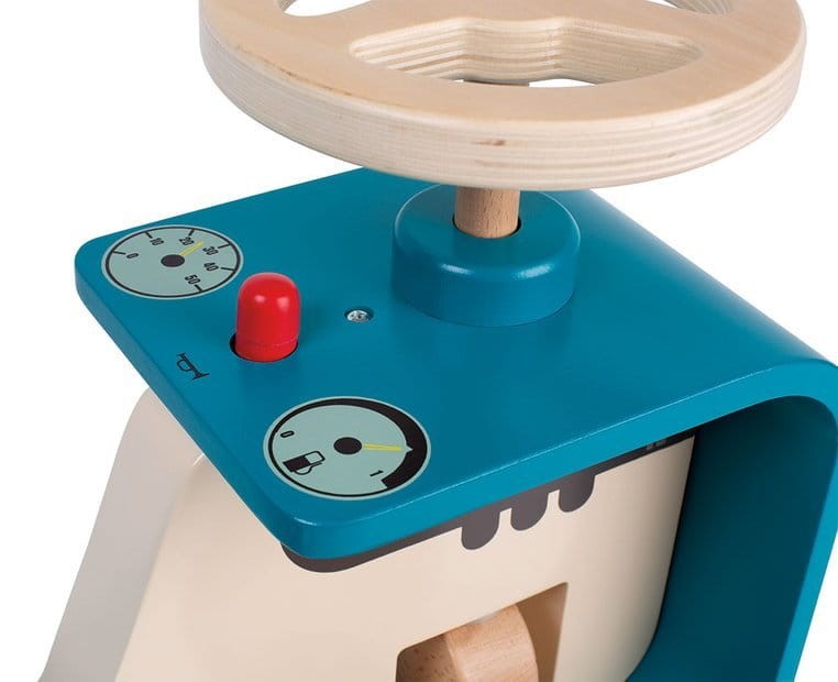 Drewniany jeździk Traktor 12 m+ / Janod