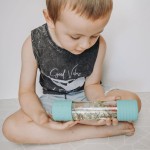 Butelka sensoryczna DIY różowa / Jellystone Designs