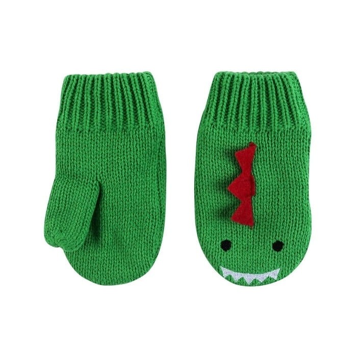 Rękawiczki dziecięce Dino roz. 6-12m / Zoocchini