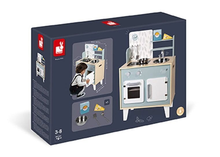 Kuchnia drewniana duża z akcesoriami Plume / Janod