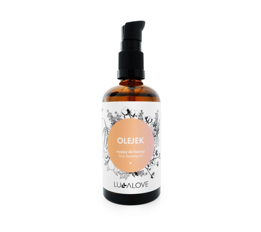 Hydrofilowy olejek myjący do twarzy - demakijaż i oczyszczenie 100 ml / Lullalove