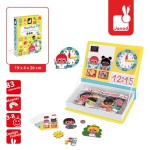 Magnetyczna układanka Uczę się zegarka Magnetibook kolekcja 2018 / Janod