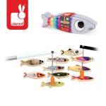 Zestaw magnetyczny do łowienia 10 rybek Sardynka / Janod