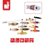 Zestaw magnetyczny do łowienia 10 rybek Sardynka / Janod