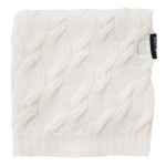 Kocyk z wełny merino - kokos, kolekcja PREMIUM / Lullalove