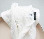 Kocyk z wełny merino - kokos, kolekcja PREMIUM / Lullalove