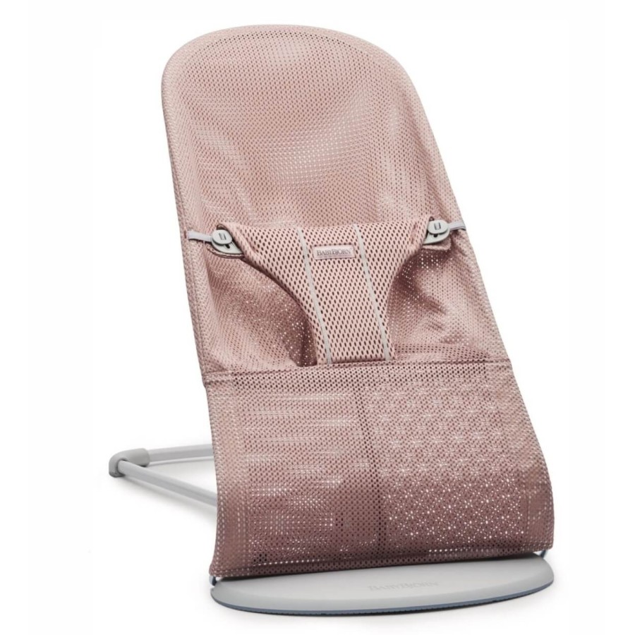 BABYBJORN - leżaczek BLISS MESH, dusty pink