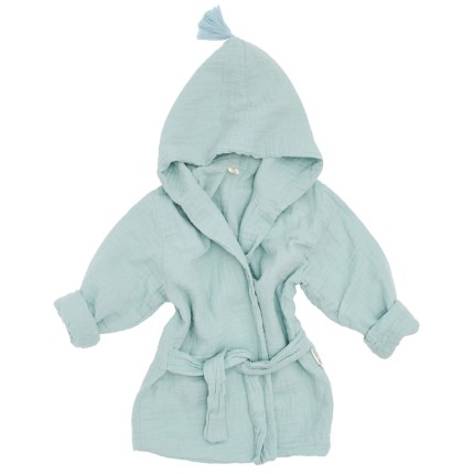 Muślinowy szlafroczek - miętowy / Bim Bla