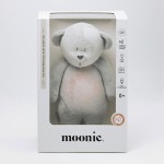 Moonie 2.0 SILVER - szumiący miś z lampką