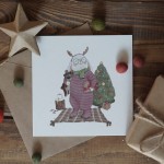 Kartka świąteczna Króliczek / Hi Little