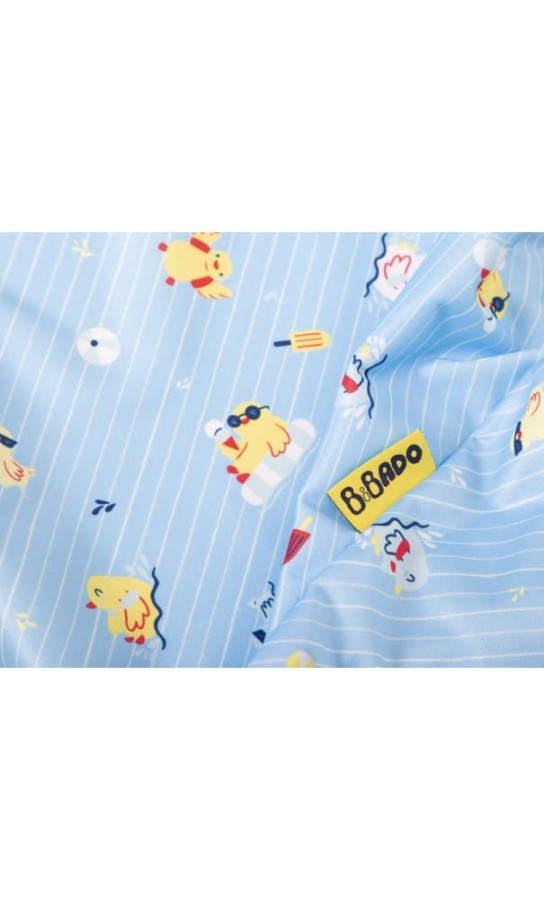 Wodoodporny śliniak z krótkim rękawem BLW Duck Pool Party / BIBaDO