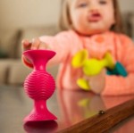 Bobo Przyssawki. 3 Grzechotki. PipSquigz. / Fat Brain Toys