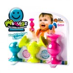 Bobo Przyssawki. 3 Grzechotki. PipSquigz. / Fat Brain Toys