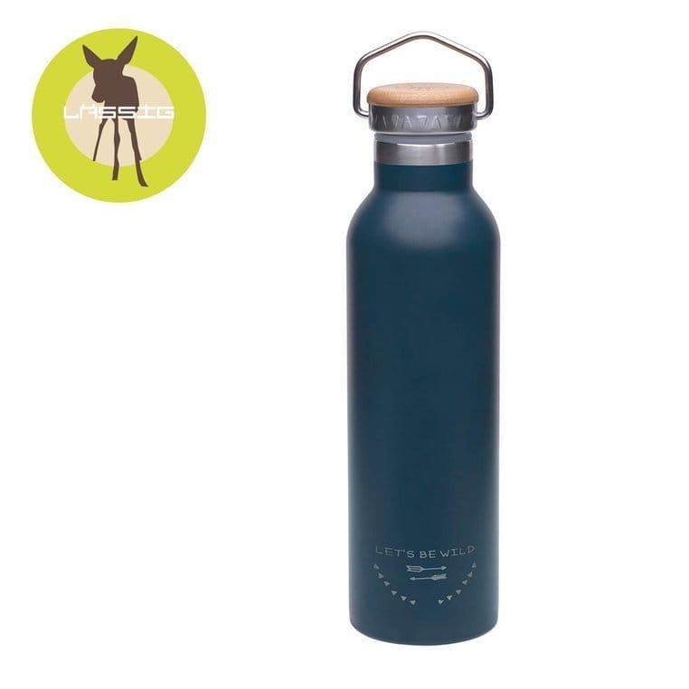 Butelka - termos ze stali nierdzewnej 700 ml Adventure blue / Lassig