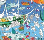 Kolorowanka 100x70cm OCEAN / OMY