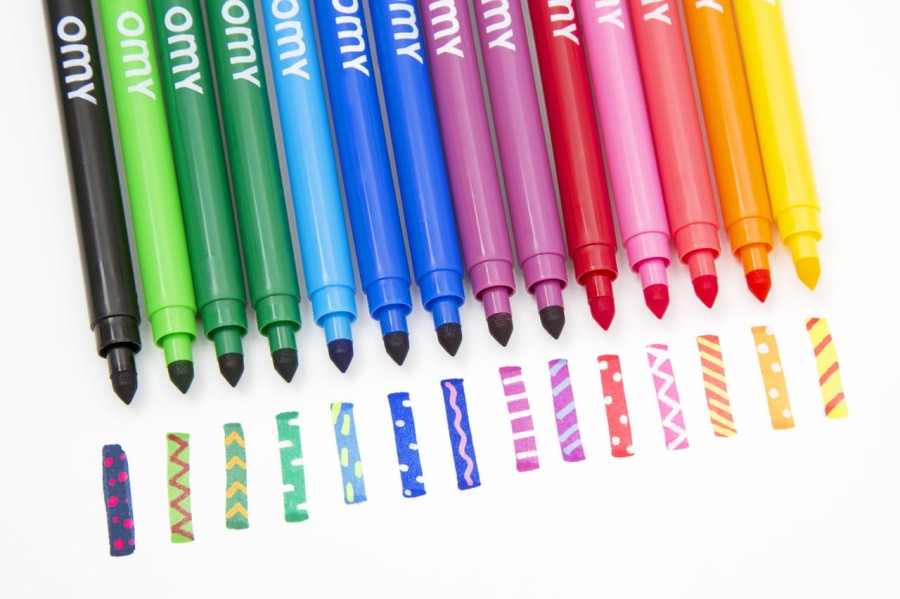 Magiczne flamastry 16szt. / OMY