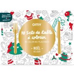 Podkładki do kolorowania CHRISTMAS / OMY