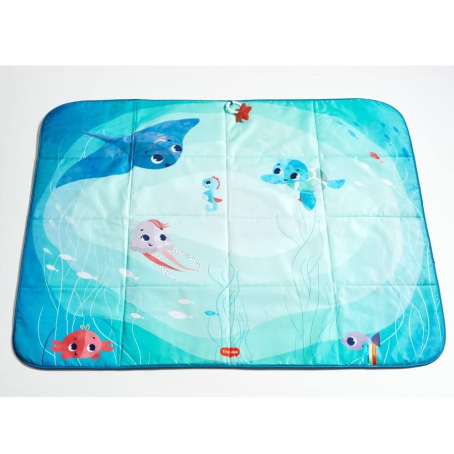Mata edukacyjna/podróżna XL 140x113 cm - Skarby Oceanu / Tiny Love
