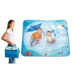 Mata edukacyjna/podróżna XL 140x113 cm - Skarby Oceanu / Tiny Love