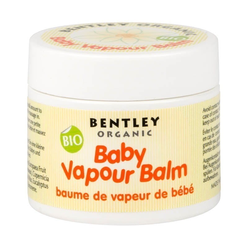 Dziecięcy Organiczny Balsam Ułatwiający Oddychanie - Na Przeziębienia, 50g / Bentley Organic