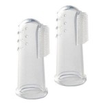 Szczoteczka Silikonowa na Palec do Czyszczenia Ząbków 6-12 m-cy, 2-pack / Jack N'Jill