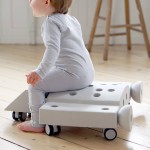 Kreatywne klocki rozwijające motorykę dużą, Dreamer kit 12 in 1 – niebieski / MODU