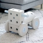 Kreatywne klocki rozwijające motorykę dużą, Dreamer kit 12 in 1 – niebieski / MODU