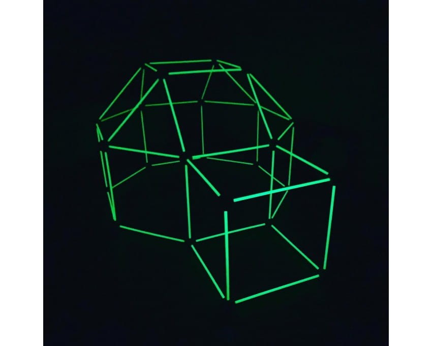 Zwariowany Namiot świecący w ciemności / Kolorowe Baloniki