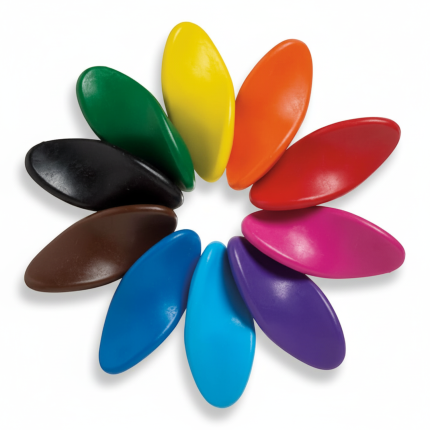 Ergonomiczne kredki świderki 10 kolorów / Ooly 133-5